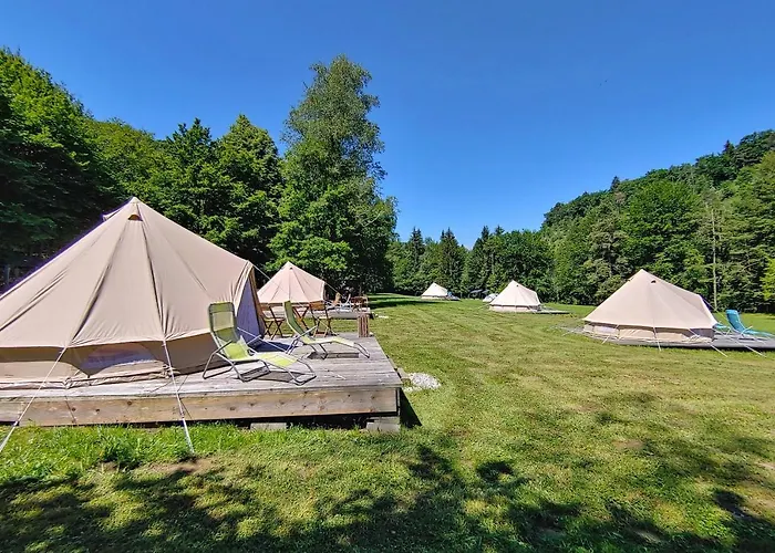 Campingplads Eco River Camp Radovljica